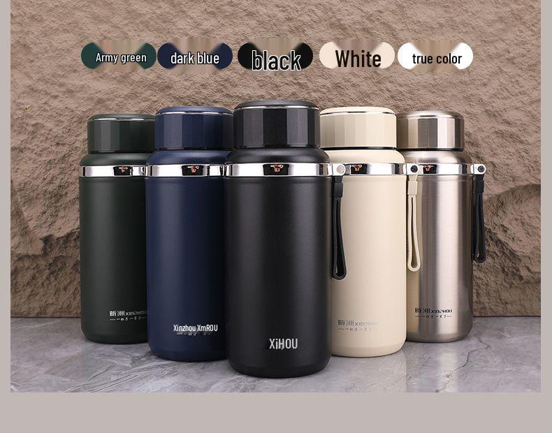 Large Capacity 316 Stainless Steel Thermos Cup for Men and Women - Portable Travel Tea Cup