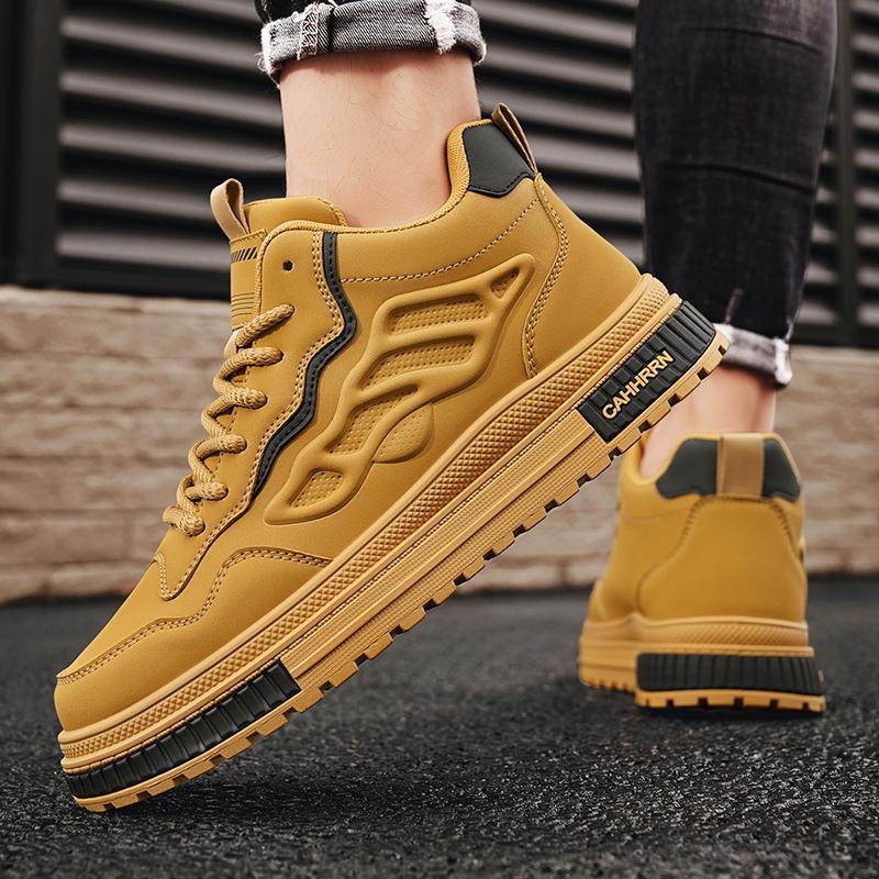 Men's shoes tooling shoes 2025 new spring and autumn shoes men's Martin boots men's outdoor sports and leisure sports shoes