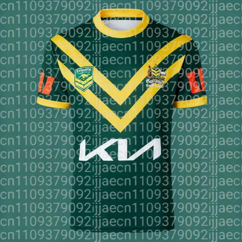 2026 Sommer Australien Neues Herren Rugby Trainings-T-Shirt Lässig Atmungsaktives Oberteil Unisex Sport Schnelltrocknendes T-Shirt FamilienPassend