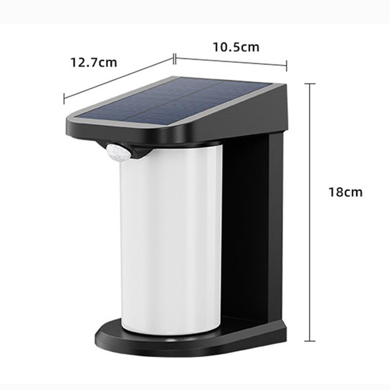 

Солнечный светодиодный светильник с датчиком движения, работающий на солнечной энергии, водонепроницаемый светильник для балкона, лестницы, двора, сада, настенный светильник для украшения 2500-6000K