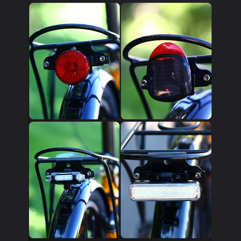 Cycling Tail Light Mounting Bracket Adjustable Width Back Light Bracket Aluminum Alloy Mount Bracket Rear Light Holder
