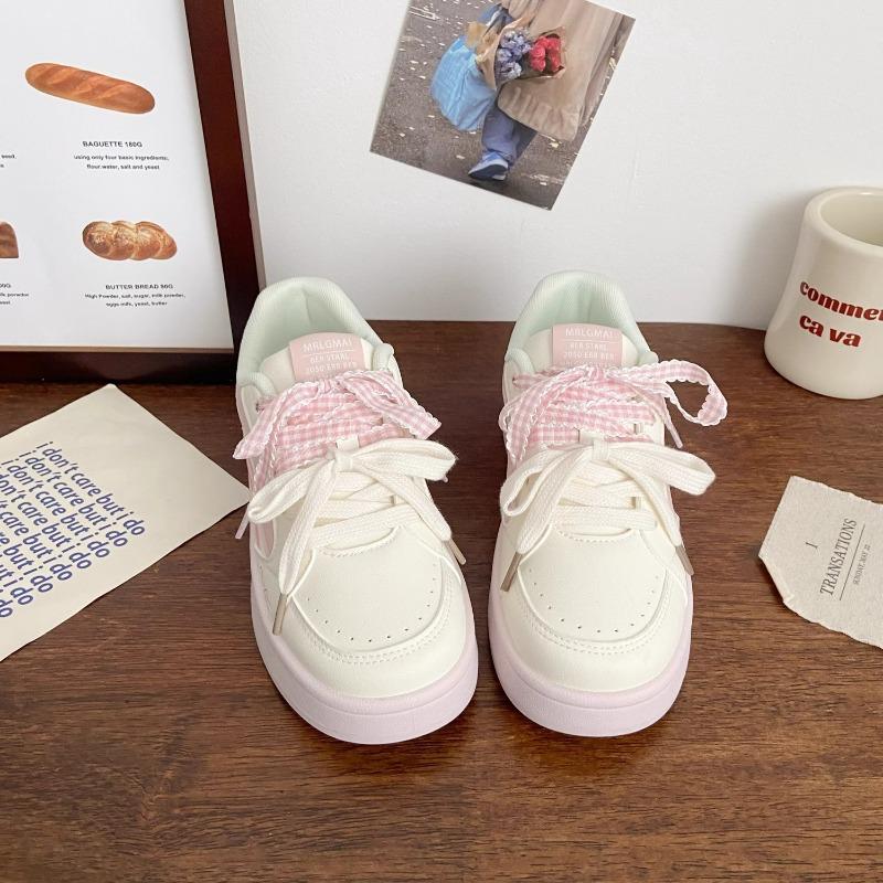 Fashion Hot Selling Summer 2025 Women's Casual Shoes Versatile Thick Bottom Fashionable Design Comfortable All-Match Mid-Cut Rubber Sole