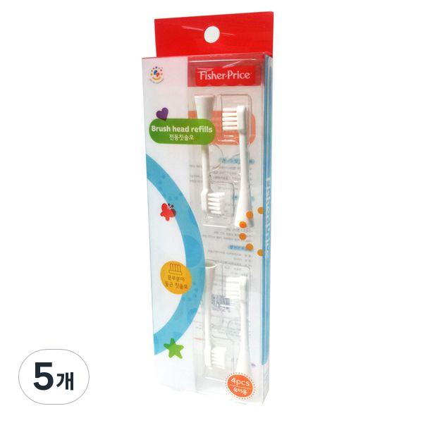 

Электрическая щетка для младенцев Fischer Price Mo 4P, белая, 5 шт.