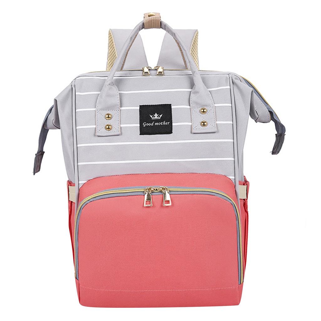 Windelrucksack, Baby-Personalisierter Windelrucksack, Multifunktionaler Mama-Rucksack, Geeignet für Reisen und Outdoor