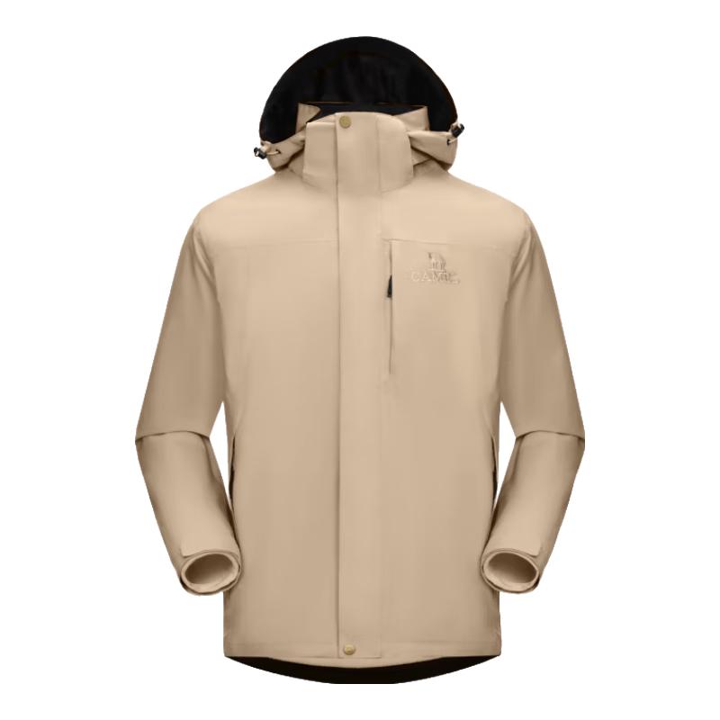 

CAMEL Xiaochong Collaboration 3-in-1 Waterproof Windproof Fleece Lined Outdoor Jacket S
