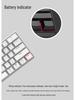 Dual-Mode 61-Key Wireless/Wired Mechanical Keyboard - Compact, Portable, Silent Gaming/Office Design for Girls