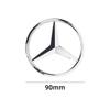 1Pcs 90mm ABS Star Logo Car Trunk Emblem Badge Accessories For Mercedes Benz C E S Class W204 W205 W212 W213 W211 W220 W222 W221 UK1