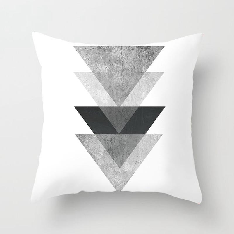 Pillowcase Geometric Throw Cushion Cover Popular Household  Supplies Modern Minimalist Sofa Pillow Cases