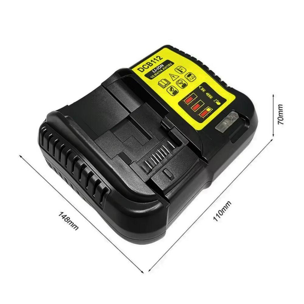 Safety Electric Tool Charger Replacement DCB112 Battery Charger Plug  10.8V/14.4V /18V