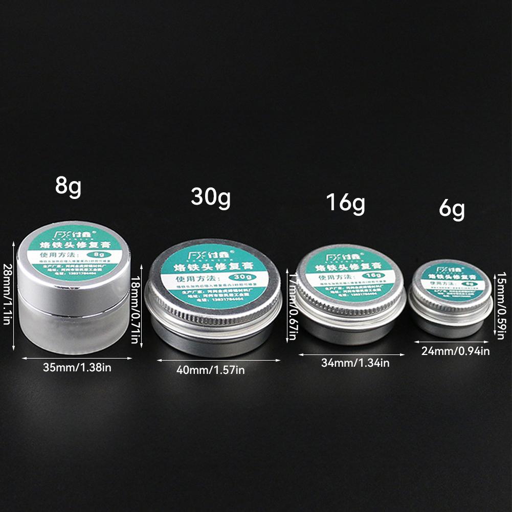 6-30g Soldering Iron Tip Refresher Paste Oxide Solder Iron Tip Refresh Tip Tinner Activator Non-stick Tin Solder Cream Clean