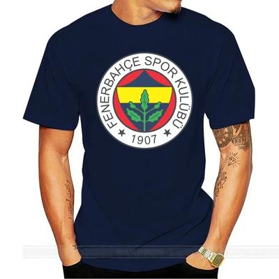 Herren Fenerbahce Custom T-Shirt Baumwoll-T-Shirt Herren Sommer Mode T-Shirt Euro-Größe