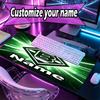 Custom Name Personalized Borussia Monchengladbach Pattern Mousepad, Laptop PC Desk Mat, Decorative Desk Mat for Home Keyboard Pad Gift