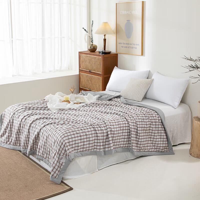 Muji Washed Cotton Linen Quilt