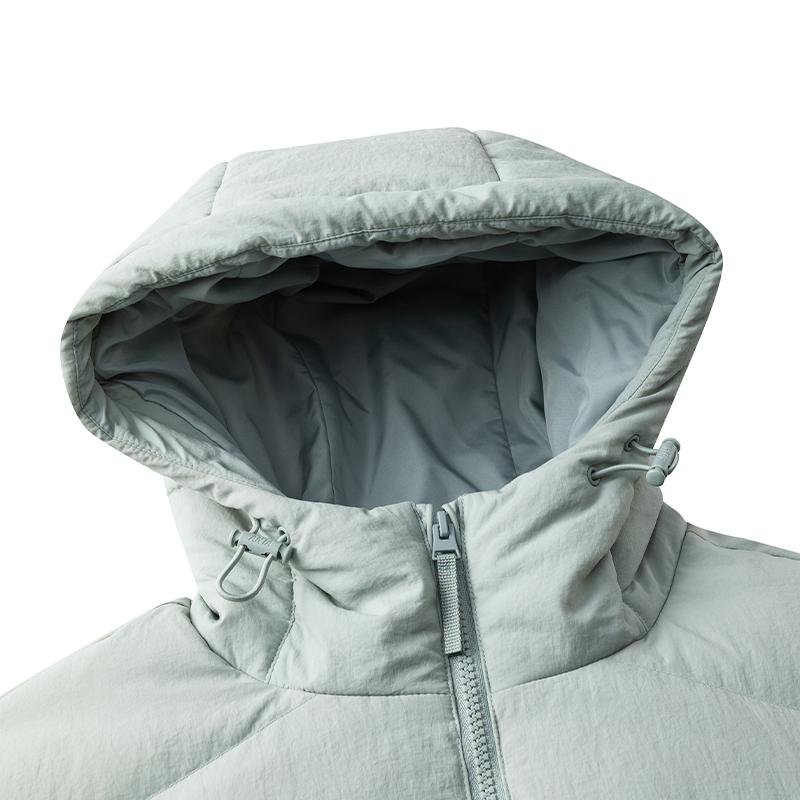 Anta Training Series Colorful Down Jacket Sports Retro Waterproof Men Jacket Forest-Mist-Green 152548919N-4