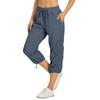 Women's Pleated Cargo Hiking Pants With Pockets