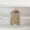 2025 Korean Summer Baby Overalls Set - Unisex Romper Two-Piece