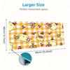 Pom Pom Purin Print  Cushion Non-slip Laptop Tablet Big Mousepad XXL Mat Mini PC Playmat With Lock edge