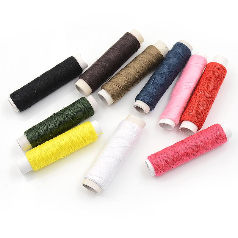 Polyester Thread 10pcs Buy 10Pcs 50M Mixed Polyester Sewing Thread Line Cord For Diy Jeans ...