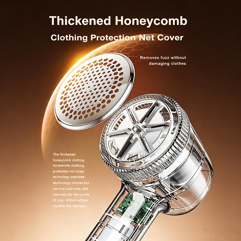 Xiaomi Wireless Transparent Lint Remover Electric Fabric Shaver Integrated Clothes Hair Ball Trimmer Portable Fuzz Pellet Remover