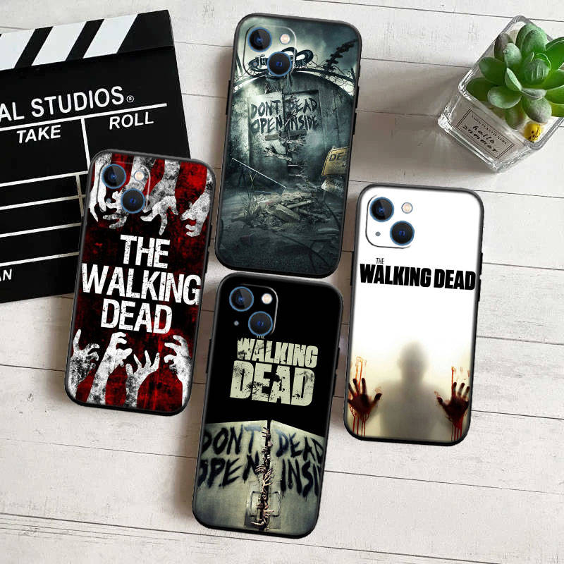 JO55 la serie the walking dead Custodia per Telefono per iPhone 7 8 11 12 13 14 15 16 16E XS Pro Max XR X SE Samsung S20 S21 S22 S23 S24 FE Ultra Plus Lite S21S A55