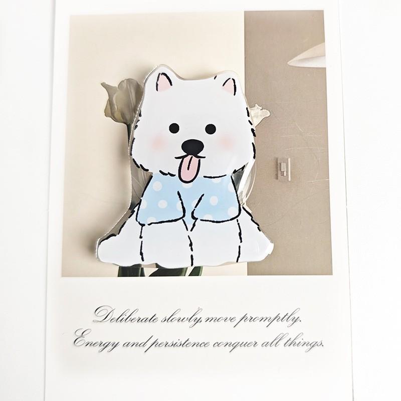 

Mobile Airbag Holder Cute Little Dog Series Universal Paste Cartoon Desktop Lazy Artifact Fun Handheld