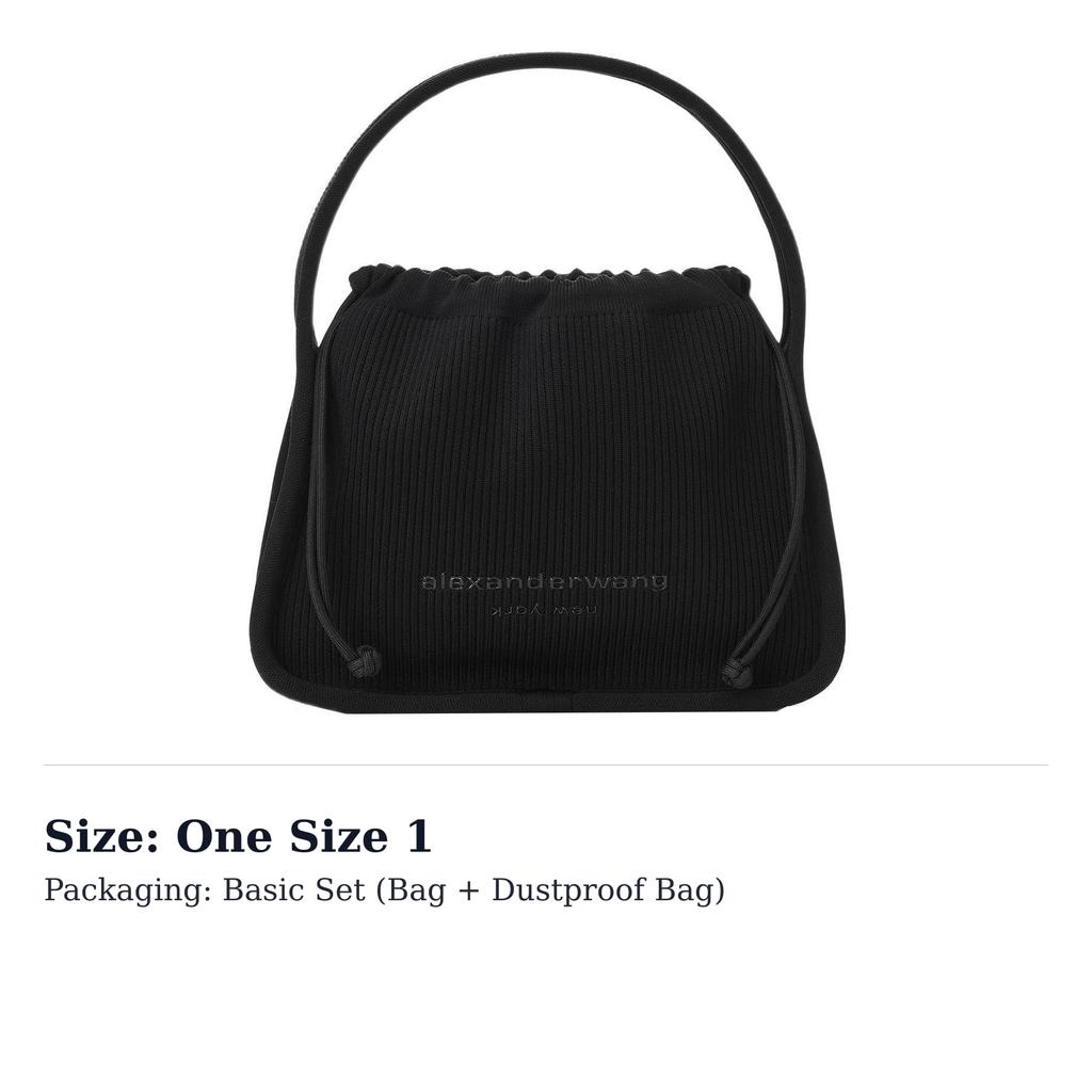 Alexander Wang Ryan Small Knitted Top Handle Bag 20222K20T001