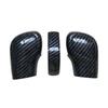 Carbon Fiber Color Auto Car Gear Shift Knob Cover for VW Golf Jetta Passat Tiguan Atlas Beetle GLI Eos CC E-Golf Golf Sportwagen