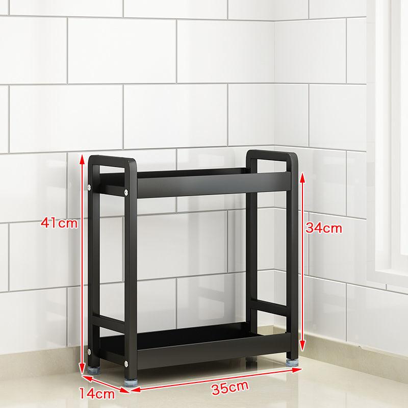 

Полка для специй, стеллаж для хранения приправ, дверные банки для специй, разделочная доска для приправ, стеллажи для ножей, сливная подставка, кухонный органайзер 35*14*41cm чёрный