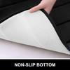 Memory Foam Toilet Rug U-Shaped Ultra Soft Absorbent Bathroom Rugs Non-Slip Toilet Bath Mat Contour Bath Rugs for Toilet