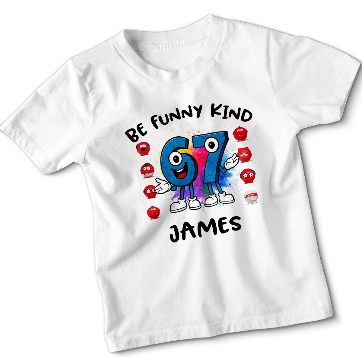 

Personalised Red Nose Day Kids T-Shirts Cartoon Character T-shirt Top #RD #20 120