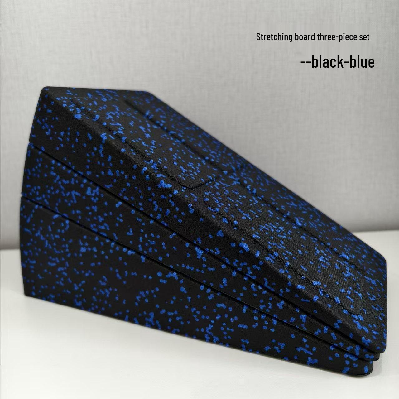 

Adjustable High-Hardness Yoga Squat Foot Pad & Incline Stretching Board Set синий/чёрный