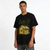 Cabin Life Themed Casual Printed Top For Outdoor Lovers Pure cotton T-shirt