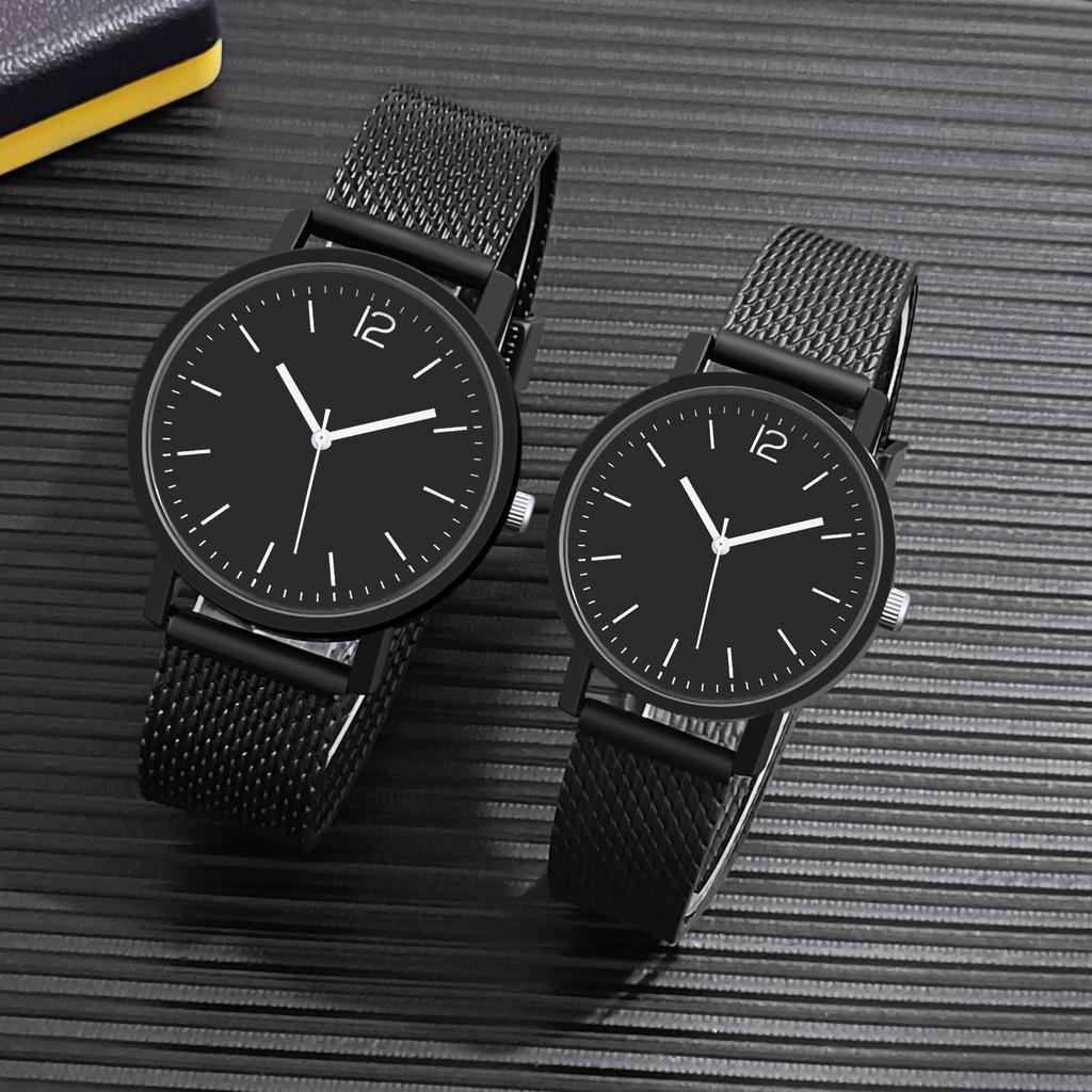 Couple Watches for Lovers  Fashion Quartz Watches Men Women Waterproof Splash Resistant Wristwatch Lovers Watches