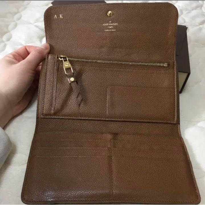 Used [Good Condition] Louis Vuitton Long Wallet Empreinte