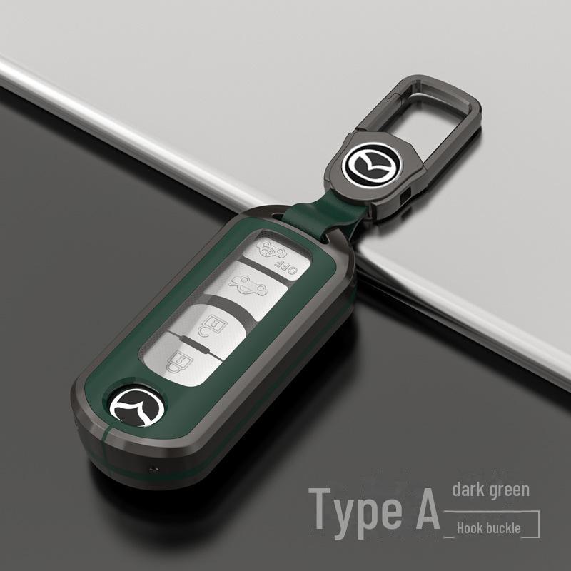 Mazda CX-5 CX-4 Atez 3 Metal Key Cover & Ring