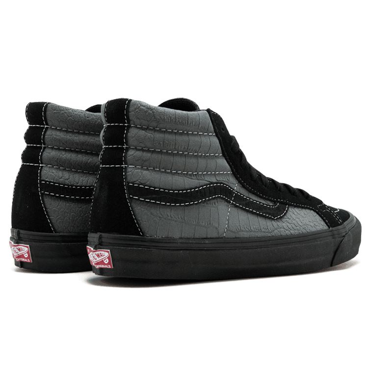 Vans OG Sk8-Hi LX WTAPS Unisex Sneakers Black Dark-Grey VN000OZEGW7