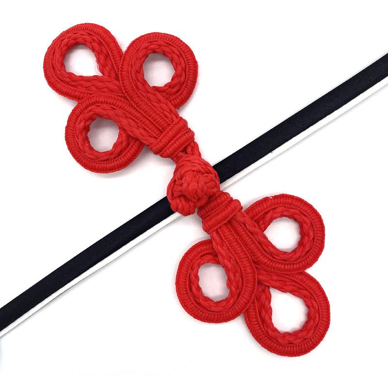 Handgefertigte chinesische Froschverschluss-Knöpfe Knotenverschluss für Cheongsam Tang-Anzug Vintage DIY Nähen Handarbeit Dekorative Knöpfe