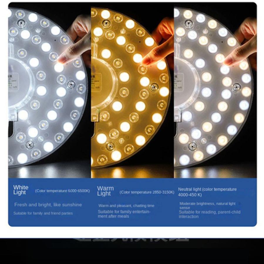 Super Bright LED PANEL Circle Ring Light SMD2835 12W 18W 24W 36W AC 220V LED Round Ceiling Decoration Ceiling Lamp LED Module