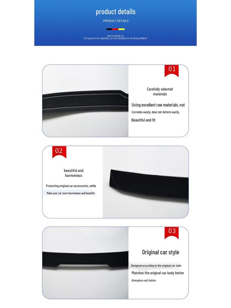 BMW 5 Series E60 (04-10) ABS Wind Deflector Exterior Accessory