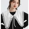 Women Novelty Big Lapel Fake Collar Dress False Collar Blouse Tops Shirt Detachable Collar Clothing Fuax Cols Accessory