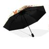 1 PC Automatic Folding Umbrella - Cute Dog Pattern, Portable & Foldable Design with 8 Ribs, Christmas Birthday Gifts