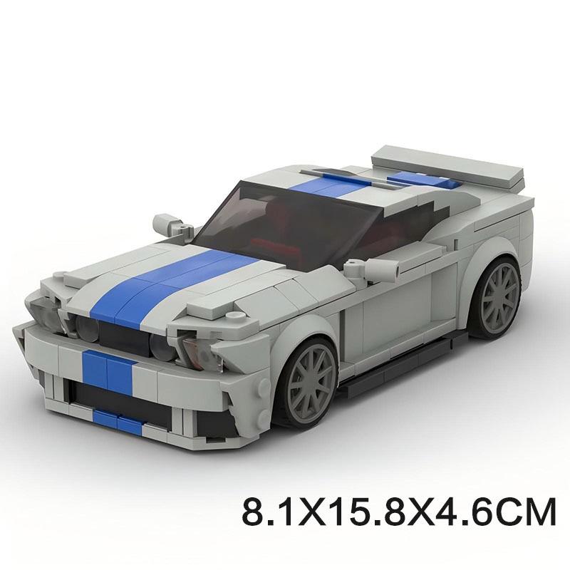 

Игрушечная модель Ford Mustang Shelby GT500, совместимая с Lego