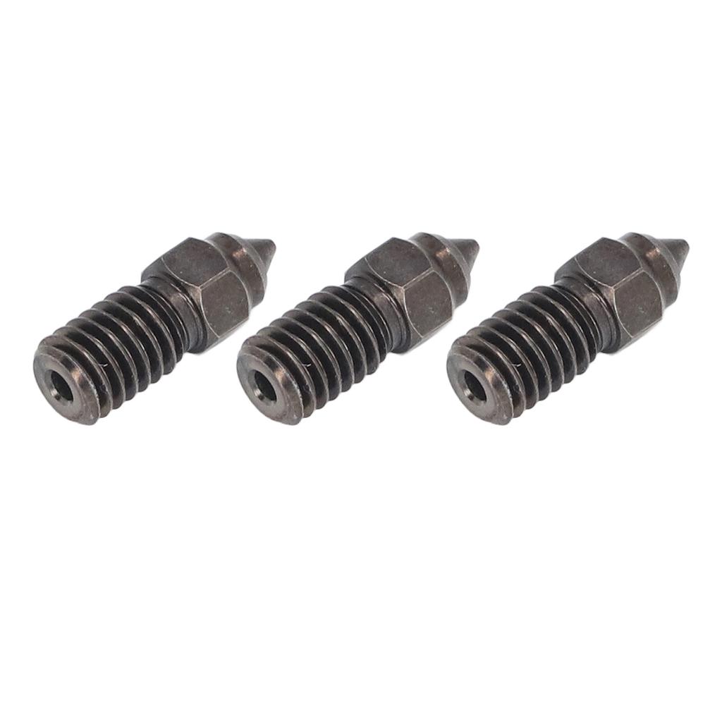 3Pcs Hardened Steel Nozzle High Speed 1.75MM 0.4mm for ENDER 3 V3 SE 3D Printer Hotend Accessories