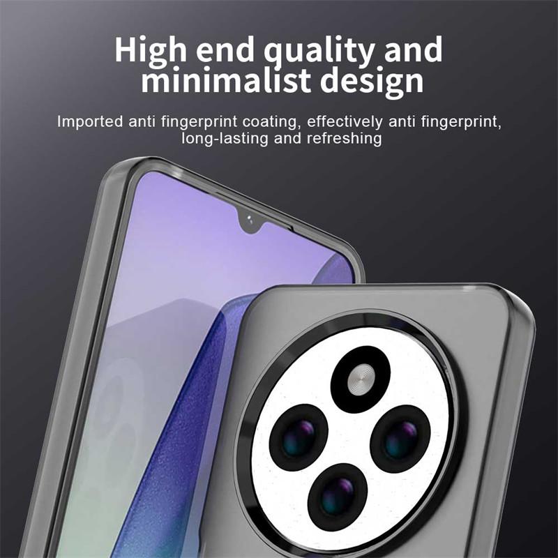 For Xiaomi Redmi A4 5G Case Magsafe Wireless Charging Cover Xiaomi Redmi A4 5G Matte TPU Protector Phone Bumper Xiaomi Redmi A4
