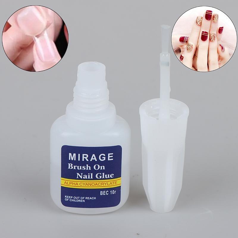 10g Nail Glue Clear Strong Adhesive Acrylic False Nails Tips Makeup UV Gel