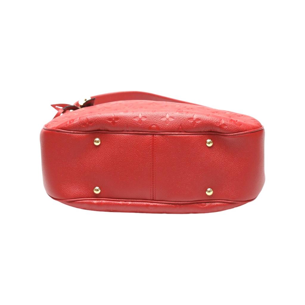 Louis Vuitton Monogram Empreinte Spontini Handbag Monogram Empreinte Red M42820 Used
