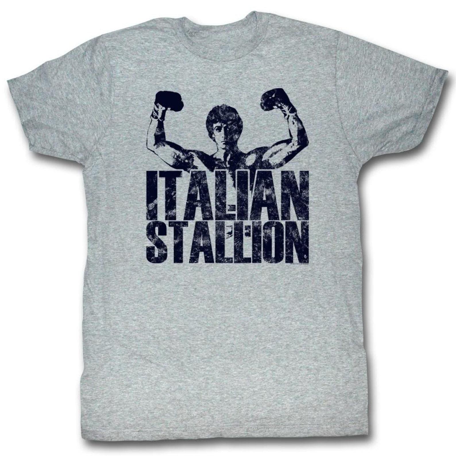 Rocky Classic Stallion Gray Heather T-Shirt 2XL