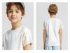 T-shirt Color Block Asciugatura Rapida da Ragazzo - Estate 2024 Girocollo, Traspirante, Delicata sulla Pelle, Manica Corta per Yoga