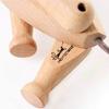 ARCHITECTMADE Oscar Denmark Scandinavian Wooden Object Figurine [Authorized Import] (Dog) 340-A