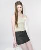 Podeowedeo Rivet Denim Mini Skirt (Denim)